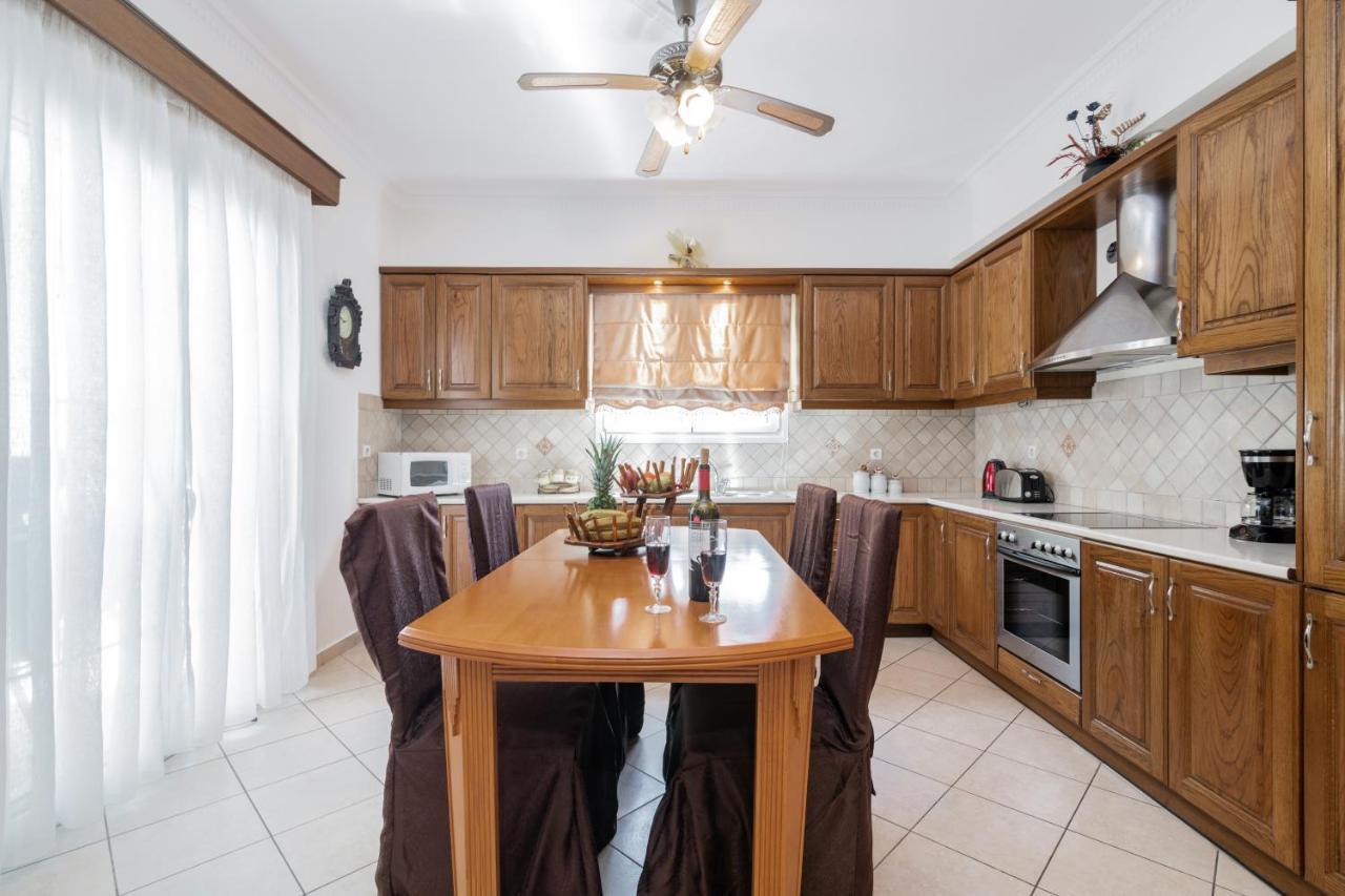 Luxury Villa Vanato & Pool Koukounaria Luaran gambar