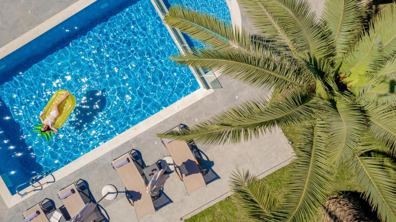 Luxury Villa Vanato & Pool Koukounaria Luaran gambar